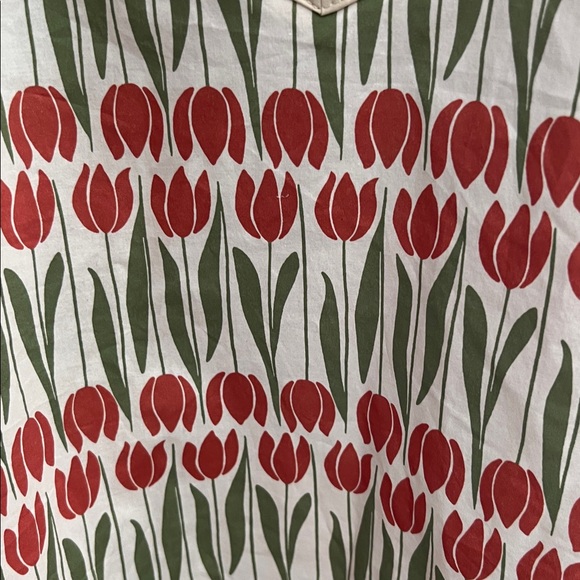 NWT Floral Entro Blouse XL V Neck New with Tags - Picture 9 of 15